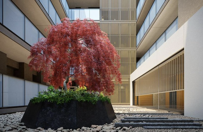 ファイル:グランドメゾン鷺沼ザ・ヴィラ 石庭完成予想CG.png