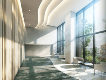 パークホームズ調布　ザ　レジデンス　エントエランスホール完成予想図