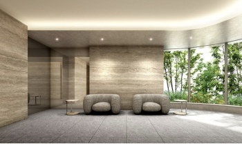 ピアース麻布十番ヴィアーレ　エントエランスホール完成予想図