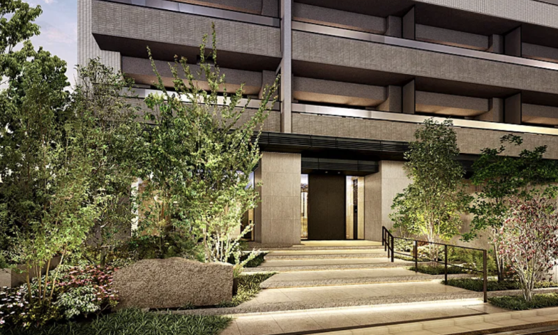 ファイル:プラウド川崎アベニュー エントエランスアプローチ完成予想図.png