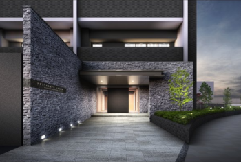 プレサンス ロジェ 豊橋大橋通CL　エントランスアプローチ完成予想図