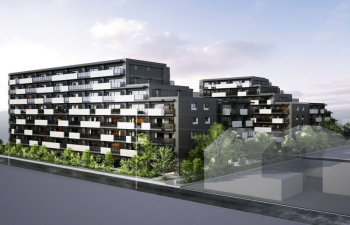 レ・ジェイド シティ橋本　外観完成予想図1