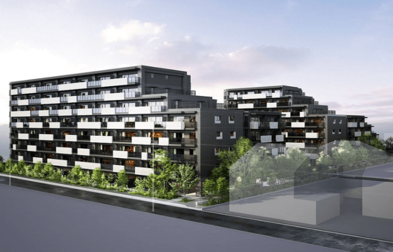 ファイル:レ・ジェイド シティ橋本 外観完成予想図1.png