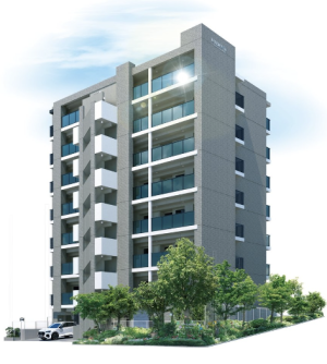 ワコーレ須磨妙法寺駅徒歩3分プロジェクト　外観完成予想図