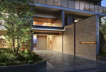 ウエリス船橋北習志野　エントエランスアプローチ完成予想図