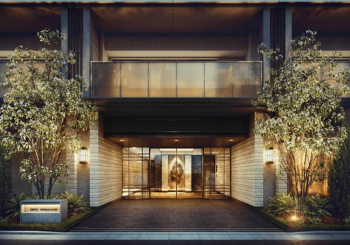 クレヴィア西馬込　エントエランスアプローチ完成予想図