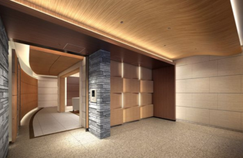 ザ・パークハウス アーバンス 渋谷　エントランスホール完成予想CG