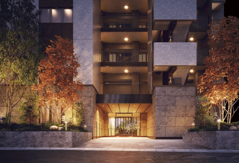 ファイル:ザ・パークハウス 船橋本町 エントエランスアプローチ完成予想図.png