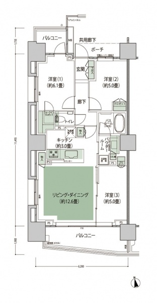 ファイル:セントラルレジデンス調布lo 1010.jpg