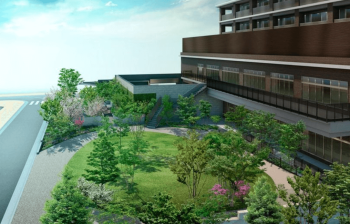 ファインレジデンス神戸新長田　オーバルパーク完成予想図