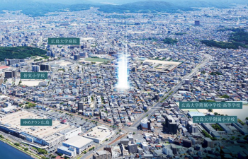 プレディア皆実町レジデンス　周辺写真CG合成