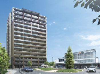 リコット相見駅前　外観完成予想図