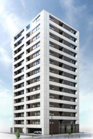 リビオレゾン千代田岩本町ルジェンテ　外観完成予想CG