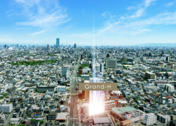 グランアッシュ住吉万代東RAVE　周辺写真CG合成