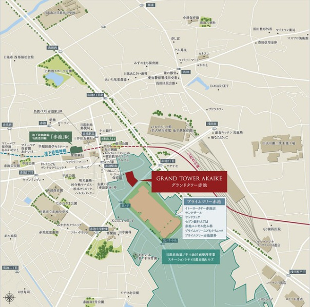 ファイル:GRAND TOWER AKAIKE（グランドタワー赤池）2023.02.22.jpg