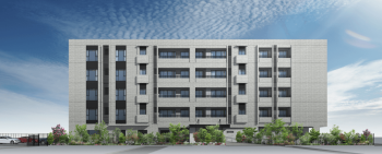 グランドパレス百道　外観完成予想図