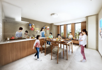 ハイムスイート京都 太秦天神川　パーティルーム完成予想CG