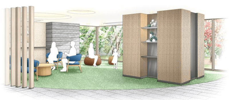 ファイル:パークホームズ相模大野 ラウンジ完成予想イラスト.png