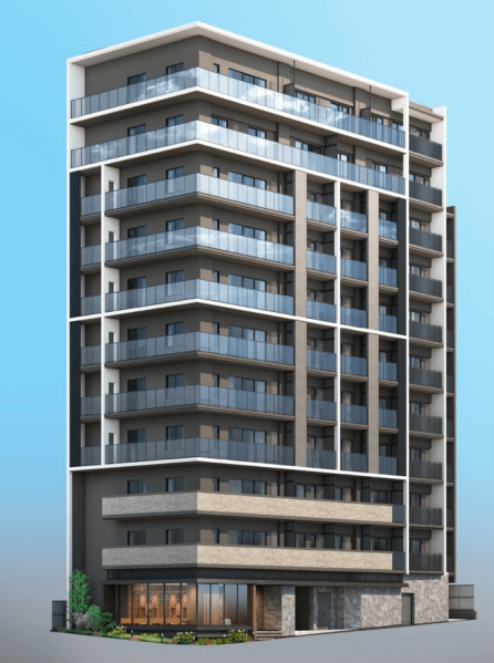 ファイル:ブランズ文京本郷一丁目 外観完成予想図 .png