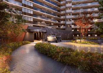 ルネ松戸みのり台／マツドリーム　プロジェクト　サブエントエランスアプローチ完成予想図