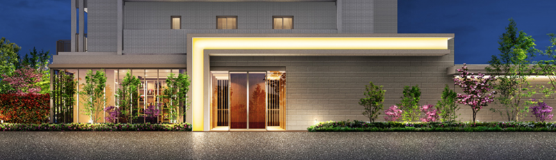 ファイル:ローレルコート栂・美木多駅前 エントランスアプローチ完成予想CG.png