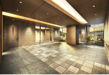 アルファステイツ豊見城城址公園　エントランスホール 完成予想CG