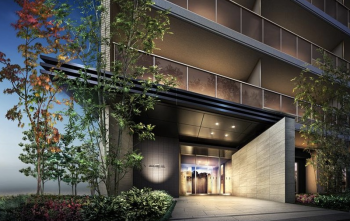 エクセレントシティ久米川ステーションサイド　エントエランスアプローチ完成予想図