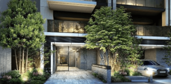 クリオ金山ブライトマークス　エントエランスアプローチ完成予想図