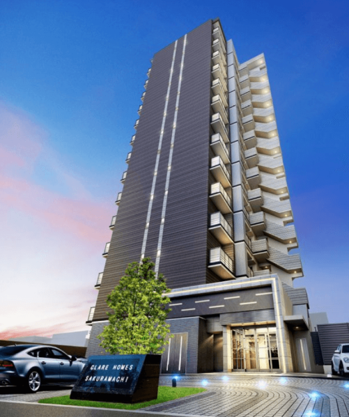 ファイル:クレアホームズ桜町 ザ・レジデンス 外観完成予想図.png