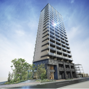 クレストタワー西日暮里　外観完成予想図