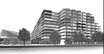 クレヴィアシティ西神中央　外観完成イメージ