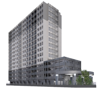 ダイアパレス白山　外観完成予想図