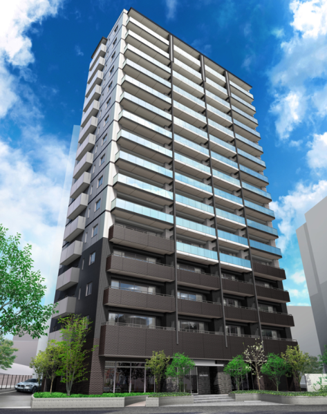 ファイル:ダイアパレス笹口けやき通り 外観CG.png