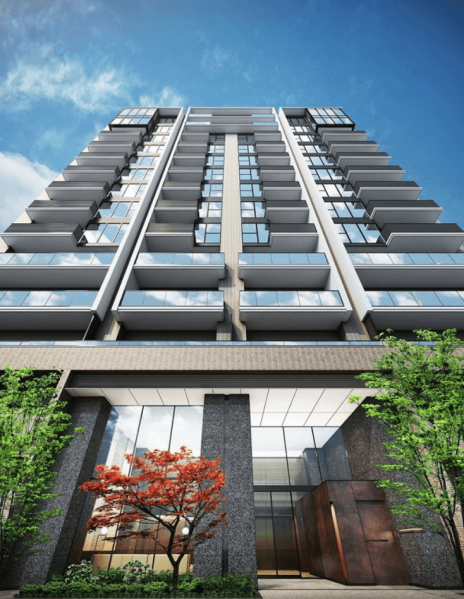 ファイル:ピアース大井仙台坂 エントエランスアプローチ・外観 完成予想図.png