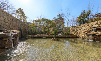 ファインシティ千里津雲台　水盤