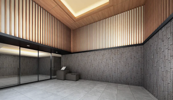 ウエリス近江八幡　エントエランスホール完成予想図1