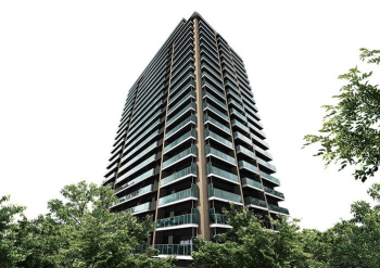 グランドメゾン浄水ガーデンシティ　セントラルフォレストI　　外観完成予想CG1