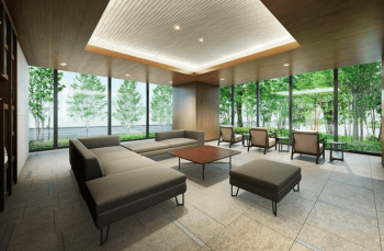 ファーストリンクレジデンス　集会室兼ラウンジ完成予想図