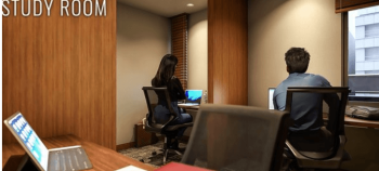 プラウドタワー名古屋錦　スタディールーム完成予想図