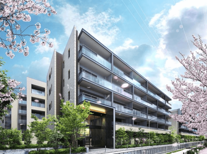 ファイル:プラウド都立大学 外観完成予想図1.png