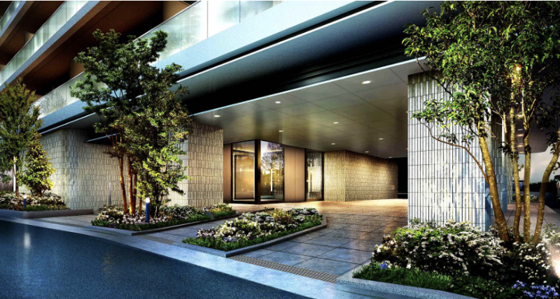 ファイル:プレミアムレジデンス立川 エントエランスアプローチ完成予想図.png