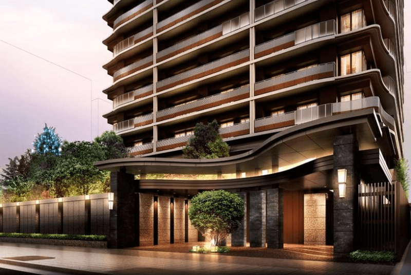 ファイル:ローレルタワー堺筋本町 エントエランスアプローチ完成予想図.png