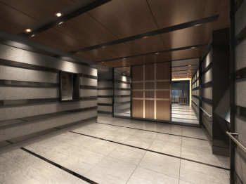 アルファステイツ表町　エントランス完成予想CG