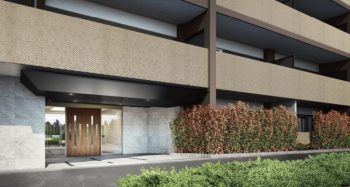 アンビシャス府中武蔵野台　エントランスアプローチ完成予想図