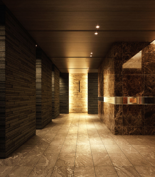 ファイル:クレヴィアタワー大井町 THE RESIDENCE エントランスホール完成予想CG.png