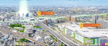 ファミリアーレ上小田井グランステージ　周辺写真CG合成