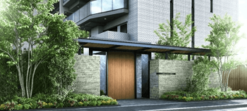 プラウド瑞江　エントエランスアプローチ完成予想図