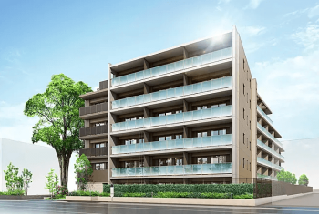 プラネスーペリア西東京緑町　外観完成予想図2