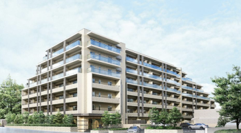 ライオンズ台原フォレストフォート　外観完成予想CG