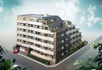 シティインデックス中野　外観完成予想CG